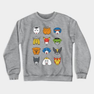 Super Dogs Crewneck Sweatshirt